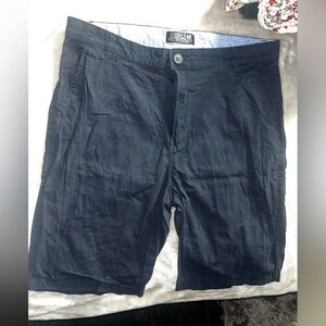 Dark Blue Casual Pants